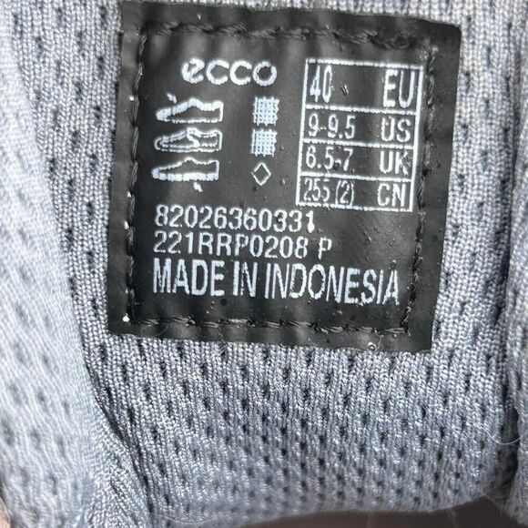 Ecco Women's Mx Low Breathru Sneaker US 9.5 Misty/Eventide Purple Shoes - Picture 9 of 11